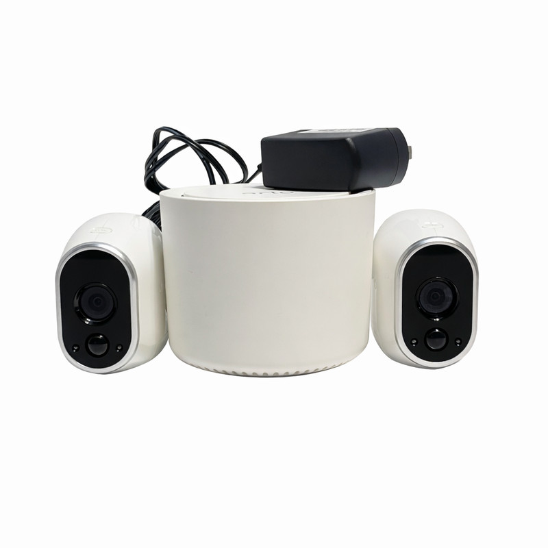Arlo VMB3500 Base Station + 2 Wireless Cameras | No Batteries | Untested