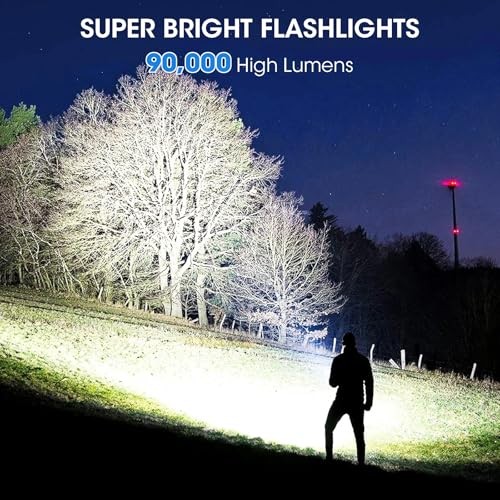 4 Pack Rechargeable LED Flashlights High Lumens Super Bright Waterproof 5 Modes gallery