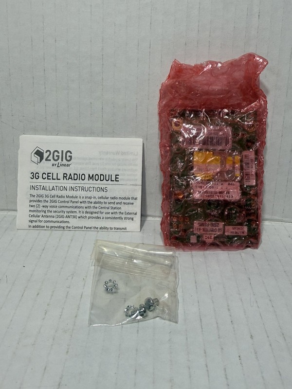 2GIG 2GIG-GC3GA-A/ANT3X 3G CELL RADIO MODULE W/ EXTERNAL ANTENNA FOR GC2 gallery