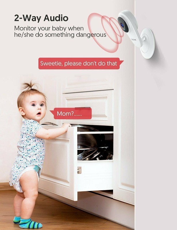 1080P FHD Baby Monitor, *NEW IN BOX* Wireless Indoor Home Security Camera PC420V gallery