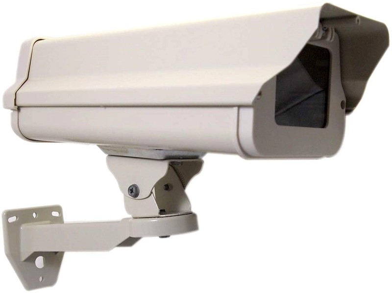 CCTV Security Camera Outdoor Housing Box Weatherproof Aluminum + Wall Mount Kit gallery