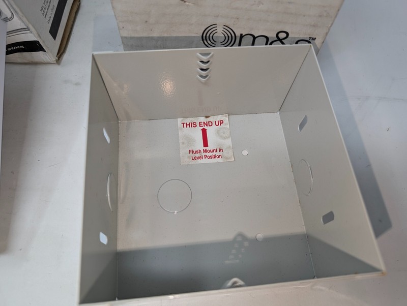 M&S Systems DMC1HRW Flush-mount Rough-In Box Enclosure & DMC1 Room Station gallery