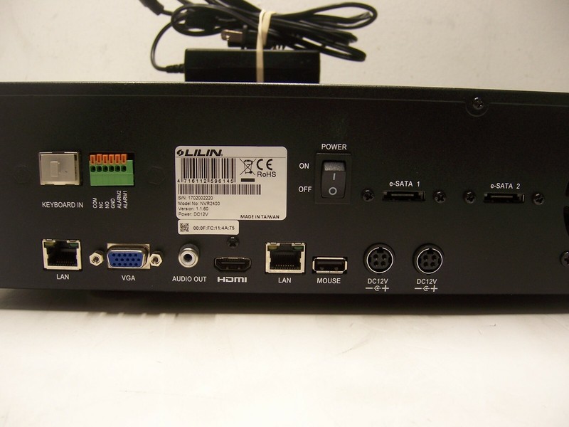 Lilin NVR2400 Stand Alone RAID Storage System 16-Channel (32TB, (8x4TB)) Loc M2 gallery