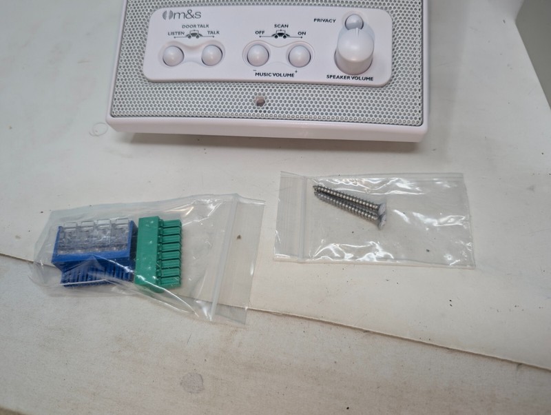 M&S Systems DMC1HRW Flush-mount Rough-In Box Enclosure & DMC1 Room Station gallery