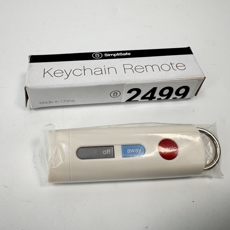 SimpliSafe Security System Keychain Remote Fob Gen 1 – NEW – NOT USB