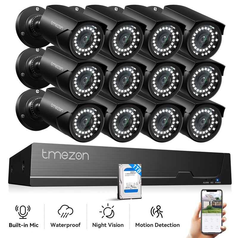 16CH POE Kit Home IP Camera System Full HD Home Office Recording System gallery