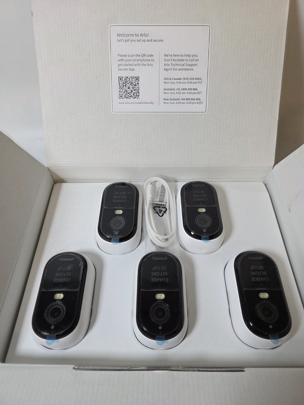 ARLO 5 Pack Security System,Advanced Video & Audio Detection-3RD Generation. A3 gallery