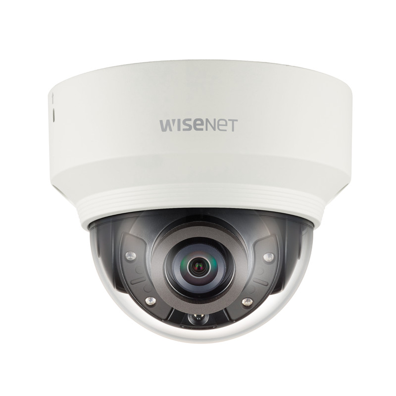Hanwha Techwin XND-8020R WiseNet 5MP PoE IR IP Security Dome Camera 3.7mm Lens gallery