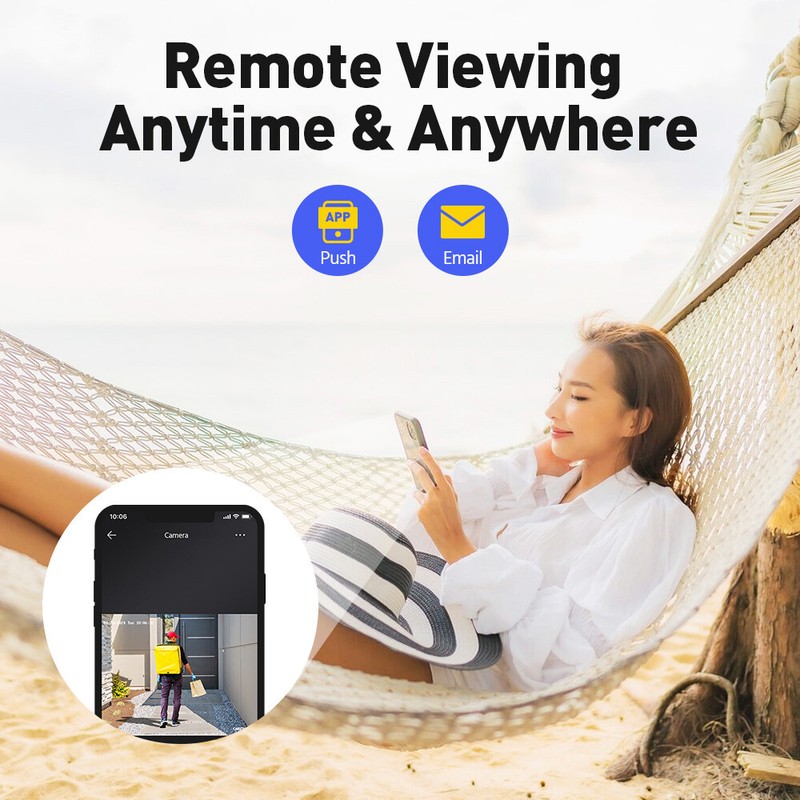 ANNKE 4K PoE Security IP Camera Outdoor Human Vehicle Detection Audio Recording gallery