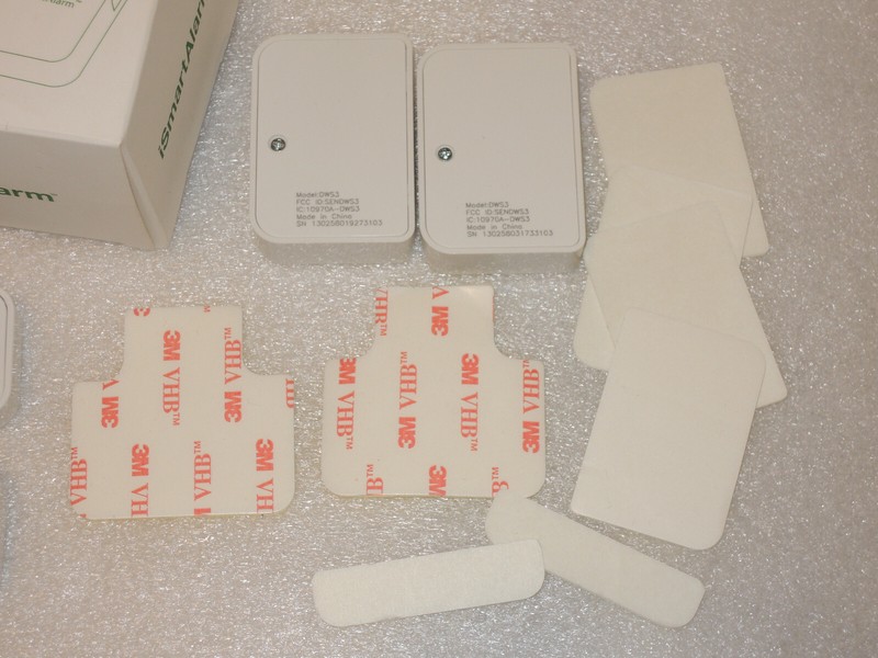 Grouping LOT Package of iSmart Alarm Parts Sensors, Remotes, Cube One iPU3 gallery