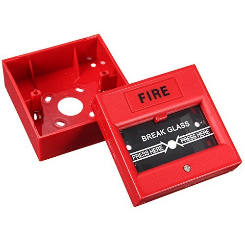 Wired Security Button with Hands Break Glass For Emergency Fire Alarm Release gallery