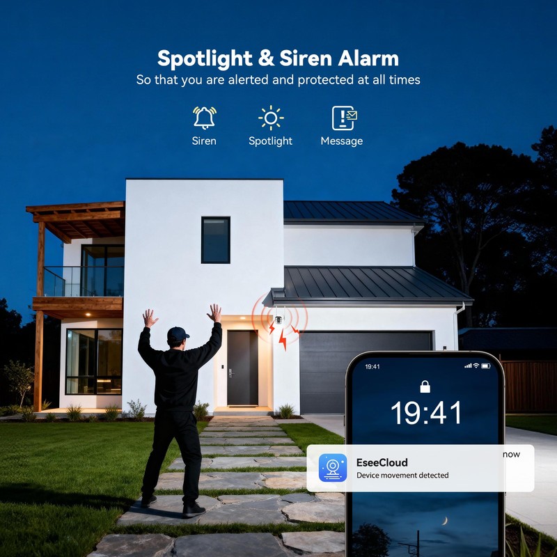 5MP Surveillance Camera System Wireless Security Home Outdoor WiFi 10CH NVR 1TB gallery