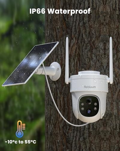 Security Camera Outdoor Wireless, 3K/5MP Solar Camera Outdoor 5MP-1PACK gallery