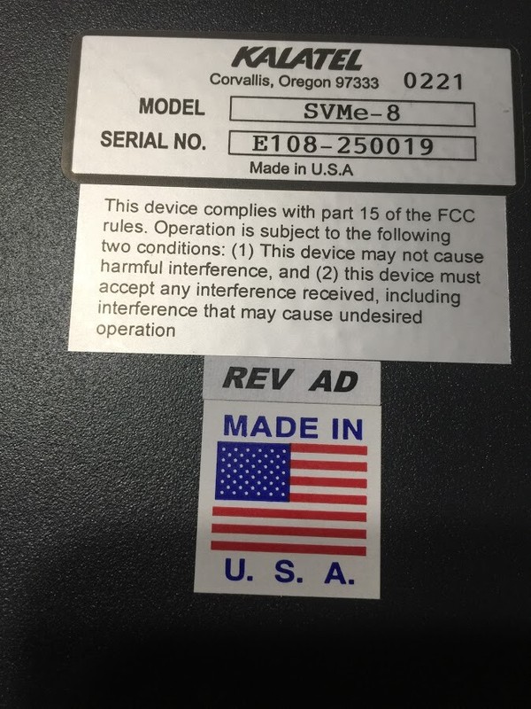 Calibur by KALATEL SVMe-8 Eight-Channel Streaming Video Module gallery