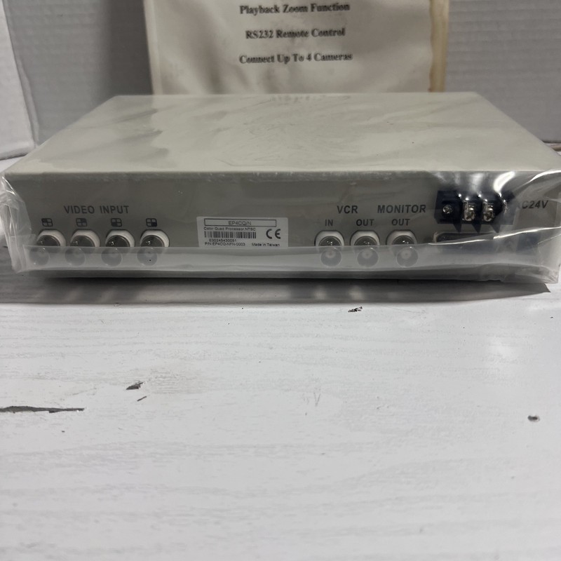 EverPlex 4CQ Realtime Color Quad Processor w/ Power Adapter & User Manual gallery