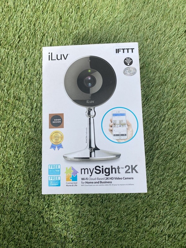 iLuv mySight 2K Wi-Fi Cloud-Based HD Video Camera