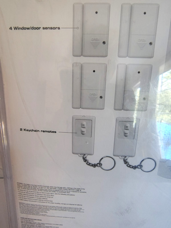 Defiant Wireless Home Security Protection System Complete 4 Door/Window 2 Motion gallery