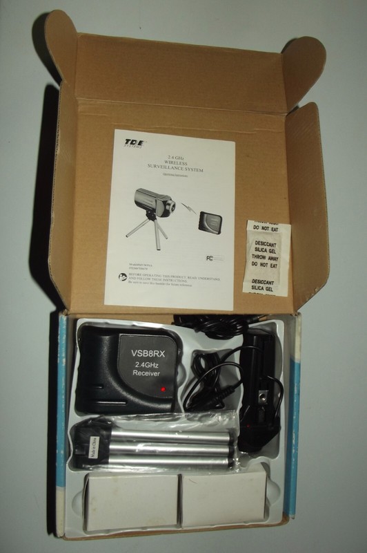 TDE Systems Family Monitoring System 2.4 GHZ Color Video System Untested gallery