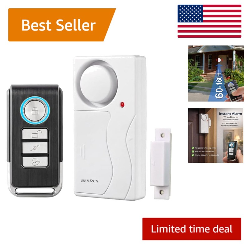 Magnetic Security Sensor with Remote Control: Protect Kids & Elders Instantly