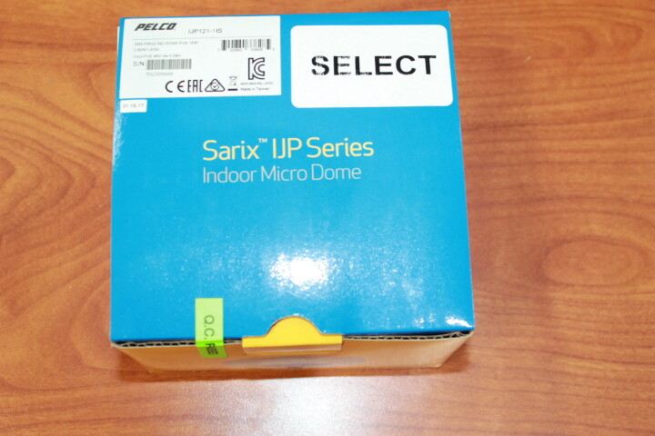 Pelco IJP121-1IS NETWORK CAMERA, MICRO DOME 1 MEGAPIXEL, 2.8 MM FIXED