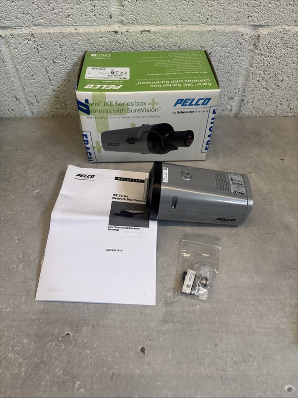 New Open Box - Sarix IXE Series Box Camera | IP SRX E FIXBOX Cam 2MP SVIS CS