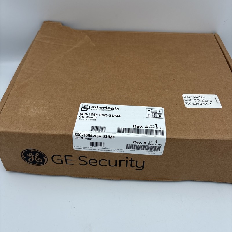 GE Simon Interlogix XT 600-1054-95R-SUM4 Home Security Unit With Battery gallery