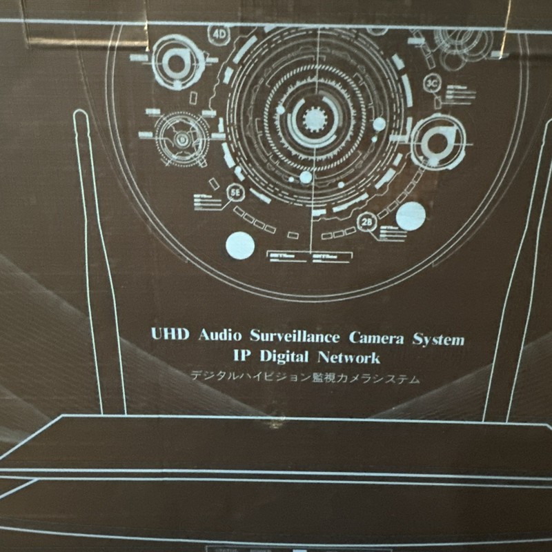 UHD Audio Surveillance Security Camera System IP Digital Network gallery