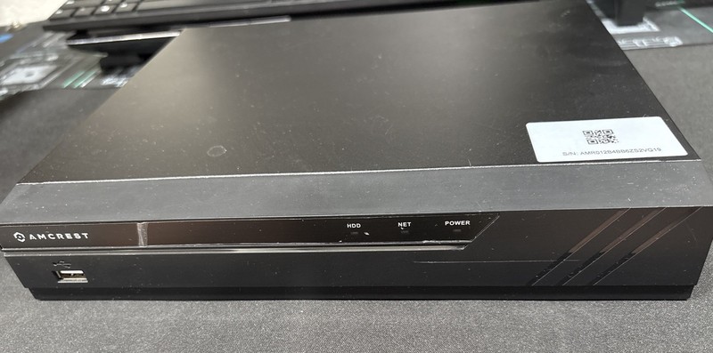 Amcrest NV4108-HS 4K NVR (8CH 1080p/3MP/4MP/5MP/6MP/8MP) (No WiFi).