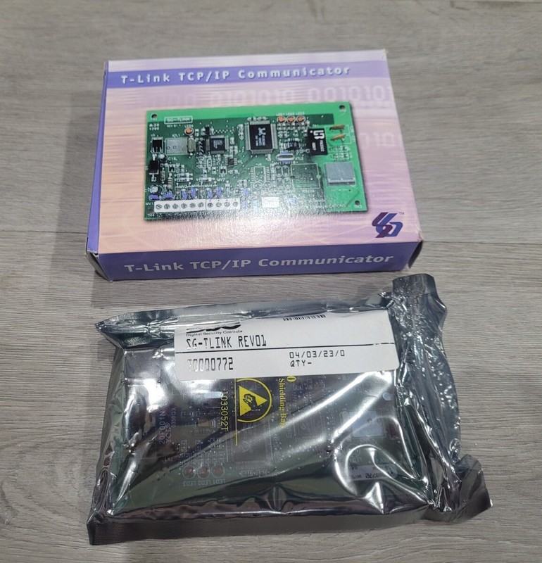 (Retail $200) Maxsys T-Link TCP/IP Communicator Module/Network Alarm Communicato