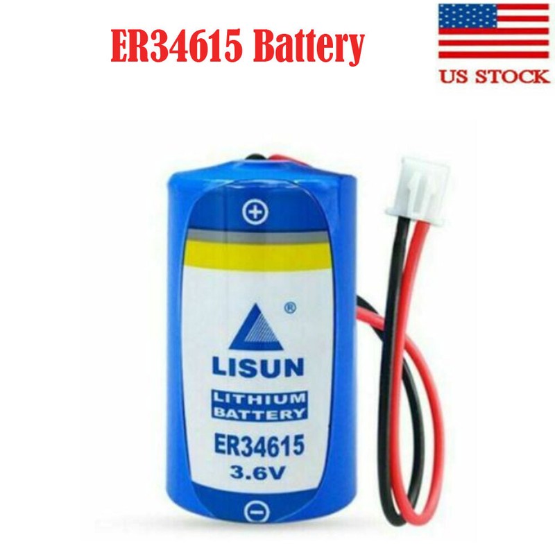 Lot ER34615 Cell 3.6V 19000mAh Li-Battery w/ Plug for CNC Machine Tool US Stock gallery