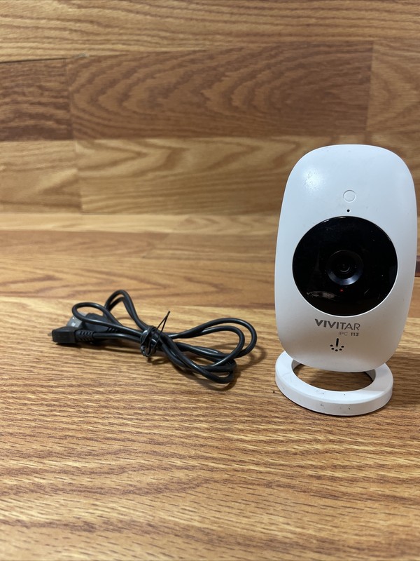 Vivitar Home Security Camera Wi-Fi Cam White IPC113-WHT Full HD 1080p Resolution