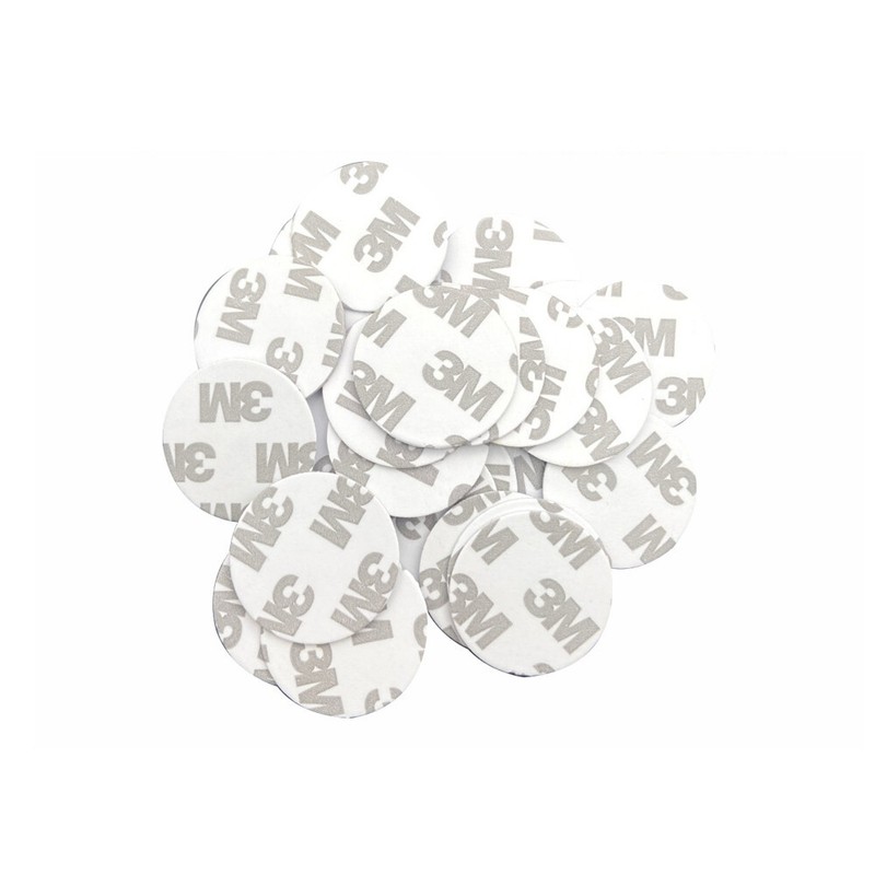Waterproof 100pcs 125KHz EM4100 Ф25mm sticker RFID Induction Round tag card gallery