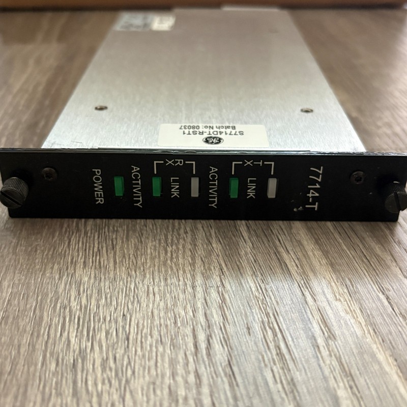 GE Security S7714DT-RST1 Fiber Optic Data Transceiver Rack Module Card gallery