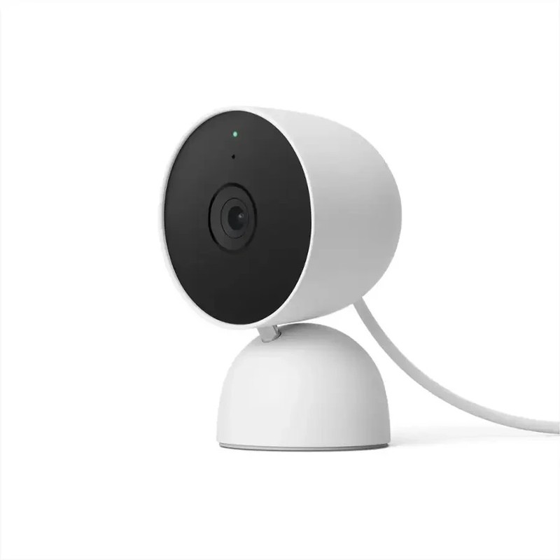 ⭐️Google Nest Cam Indoor 1080p HD Wired 2nd Generation Snow New In Sealed Box✨