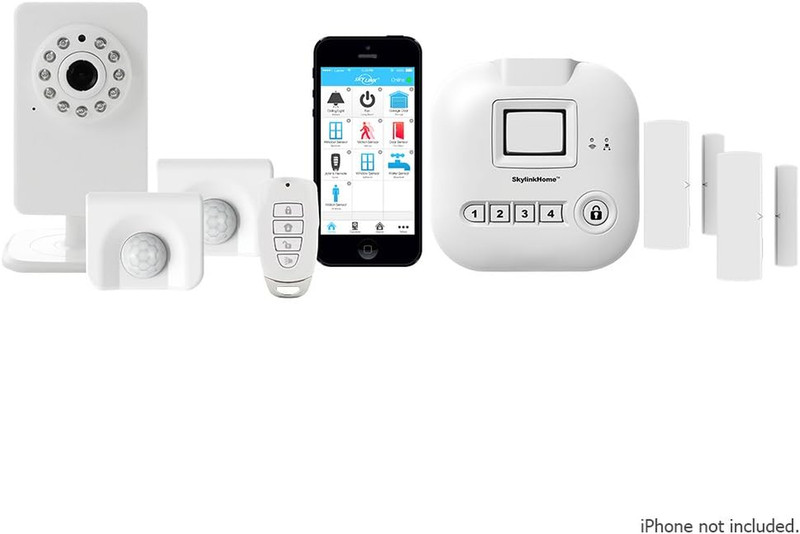 SK-250 Deluxe Connected Wireless Security Alarm and Home Automation System with