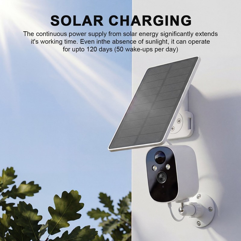 XVIM 1080P Solar Battery Camera WiFi Wireless Security Camera System NightVision gallery