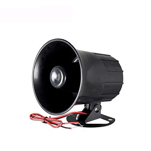 Wired Alarm Siren Horn 15W DC 6 to 12V Security Siren with Bracket for Home S... gallery