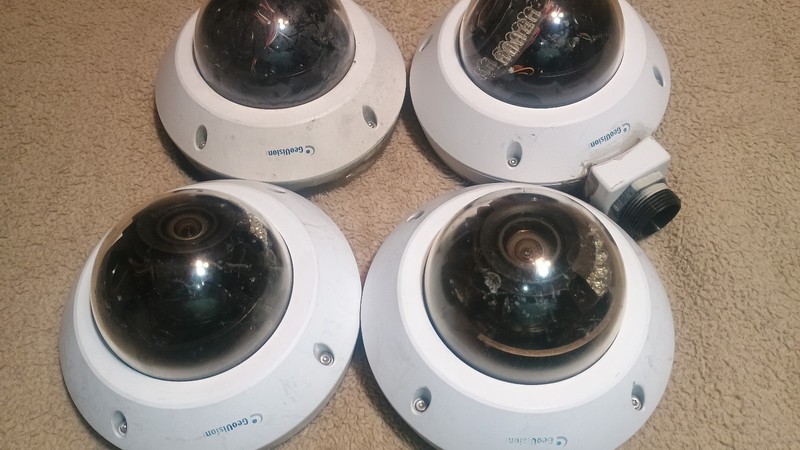 Geovision GV-EVD2100 Low Lux Vandal IP Camera, 1080P, IK10 / IP67, IR