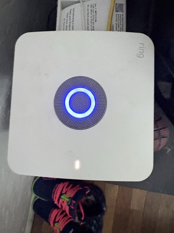 RING Alarm System With Two Key Pads, 4 Door Sensors,1 Room Sensor Used In Good