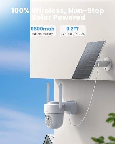 Security Camera Outdoor Wireless, 3K/5MP Solar Camera Outdoor 5MP-1PACK gallery