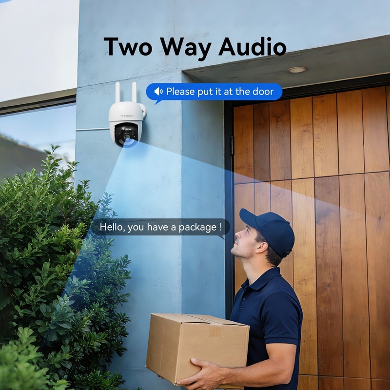 8MP PTZ Security Camera System 10CH NVR with 12'' Monitor CCTV WiFi Camera 2TB gallery