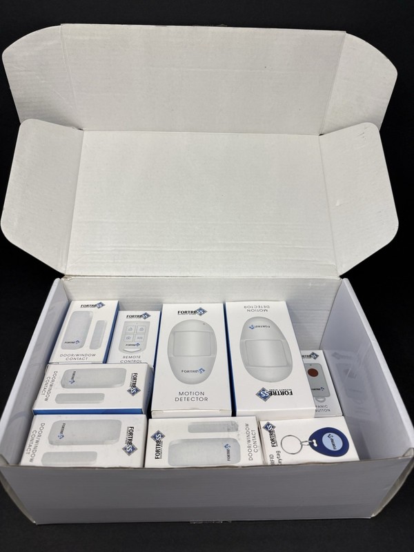 Fortress S03 WiFi Home Security Alarm System Kit Sensors RFID AS-IS gallery