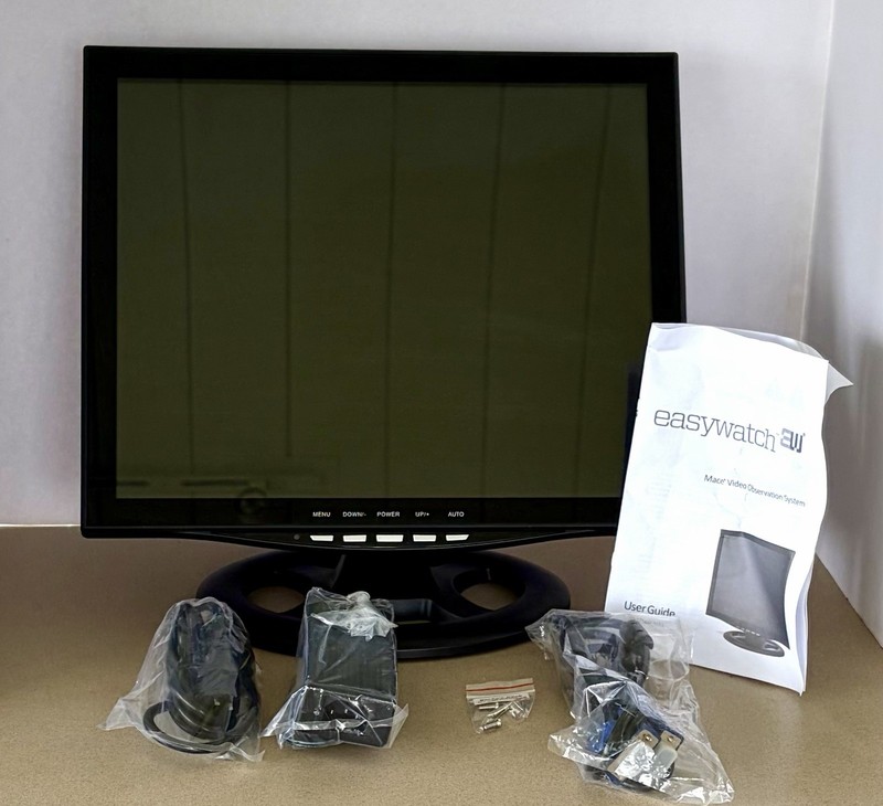 Mace EWO-17LCD-RJ11 Security Observation Monitor Multi-Screen 17” EasyWatch gallery
