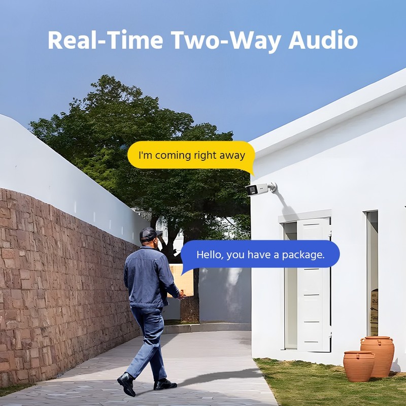 ANNKE 4K Dual Lens POE AI Color Night Security Camera System 8CH NVR 2-Way Talk gallery