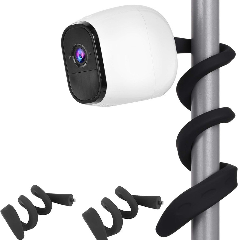 2 Pack Flexible Twist Mount – Compatible with Arlo Pro & Ultra, Attach Camera Wi