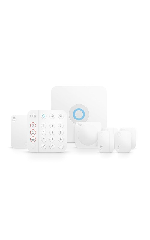 Alarm 8-Piece Kit (Newest Model), Home or Business Security System with Optional gallery