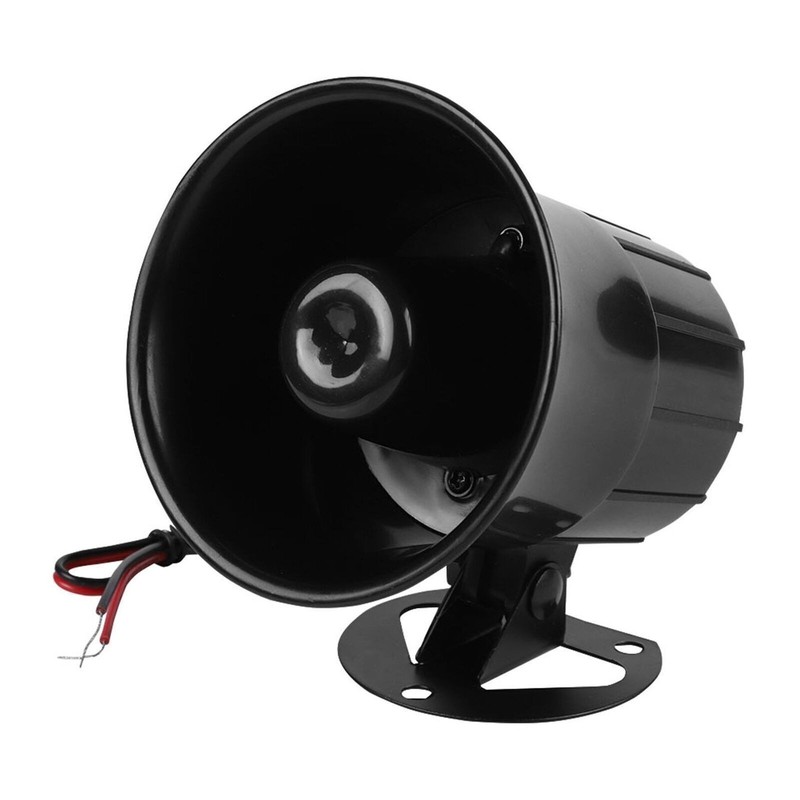 110dB DC 12V Wire Loud Horn Alarm Siren Speaker Burglar Alarm System for Outdoor gallery