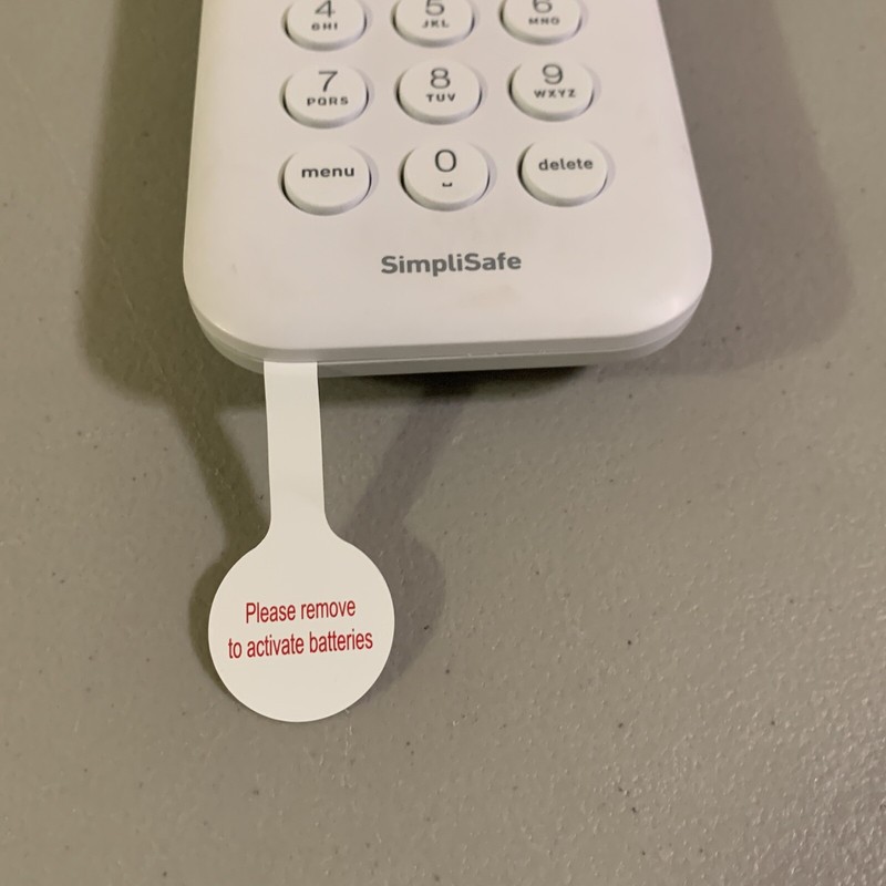 Simplisafe KP3W Wireless Keypad 3rd Generation - White gallery