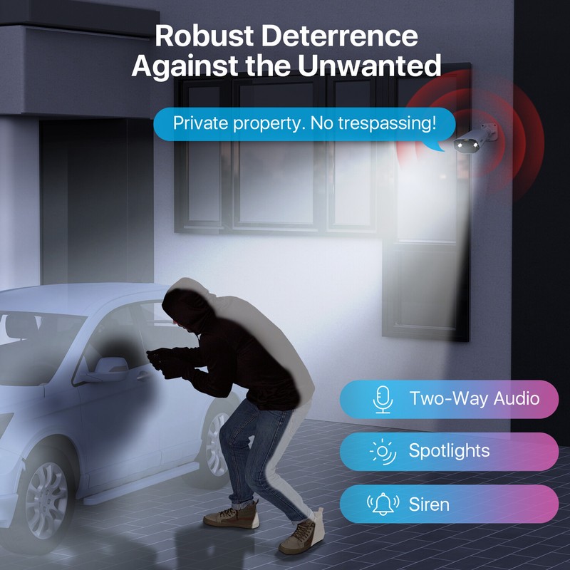 ZOSI 8CH 4K 8CH NVR 5MP Pan-Tilt PoE Security Camera System AI Car/Face Detect gallery