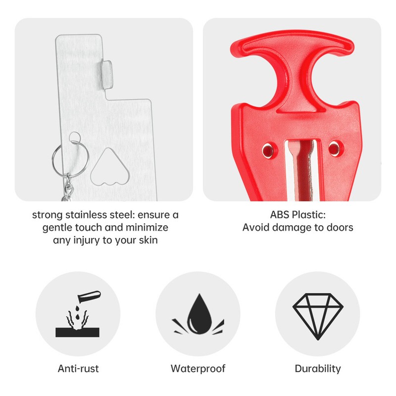 KERUI Security Door Lock Door Stop Alarm Stopper Security System Alarm Safety US gallery